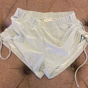 Five Dancewear shorts with adjustable ties